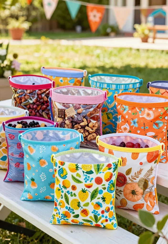 17 Eco-Friendly Bachelorette Gift Bag Ideas That Everyone Will Love - 8. Reusable Snack Bags 1
