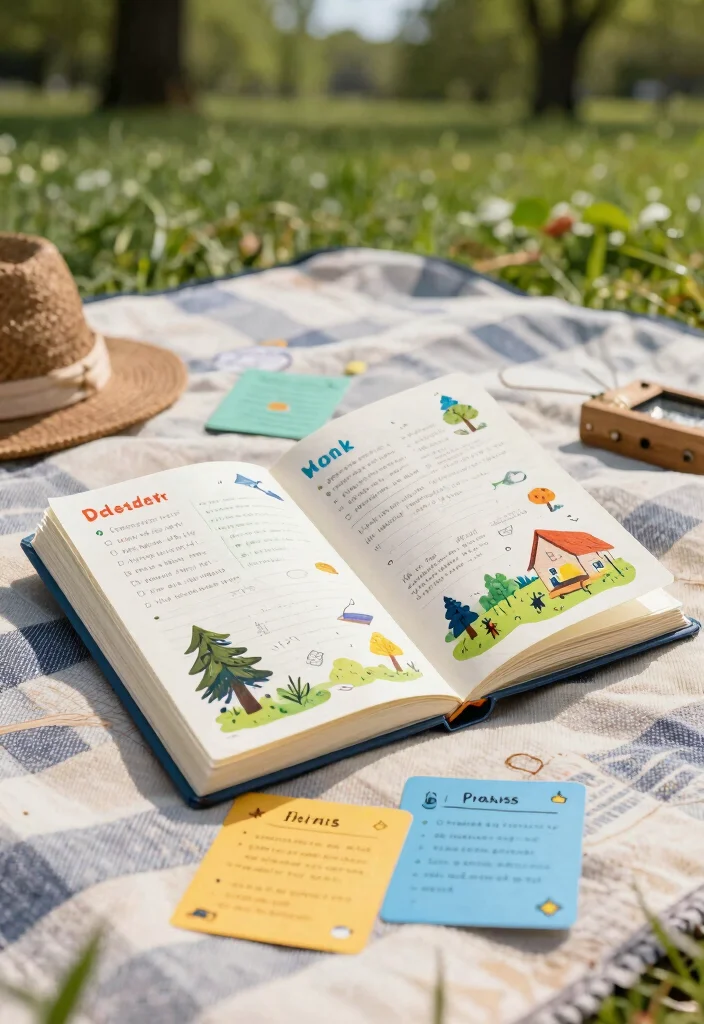 17 Godparent Proposal Box Ideas That Feel Thoughtful - 11. Adventure Journal with Prompt Cards 1