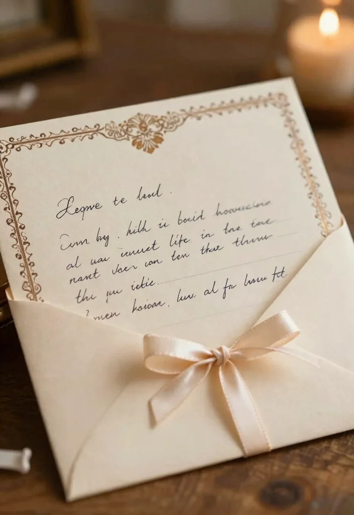 17 Godparent Proposal Box Ideas That Feel Thoughtful - 16. Handwritten Letter 1
