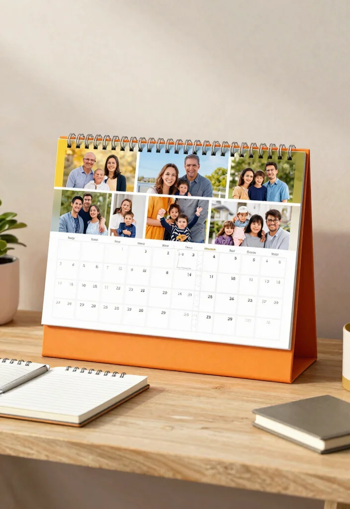 17 Godparent Proposal Box Ideas That Feel Thoughtful - 17. Personalized Calendar 1