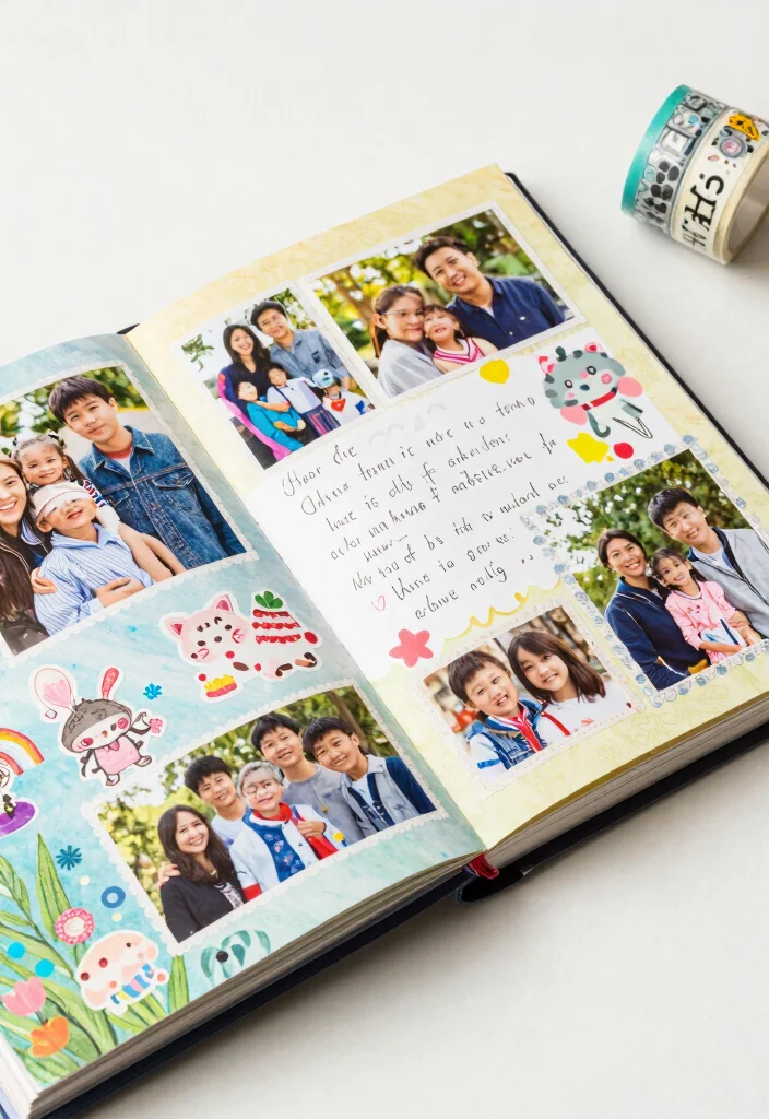 17 Godparent Proposal Box Ideas That Feel Thoughtful - 5. Personalized Photo Album 1