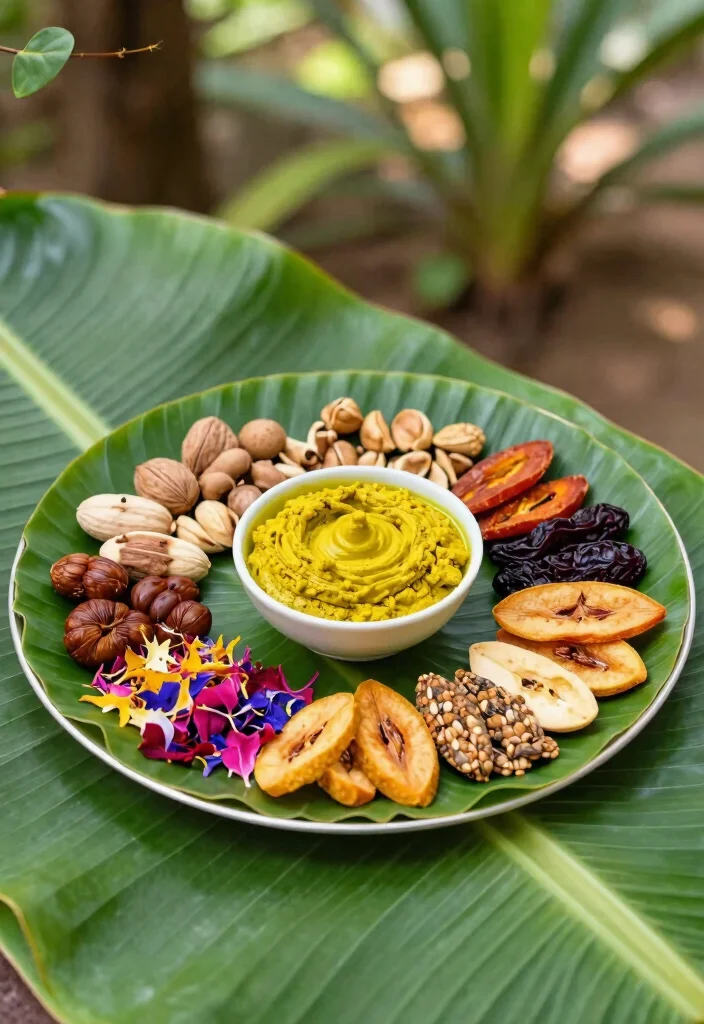 17 Haldi Plate Decoration Ideas For Vibrant Ceremonies - 4. Nature’s Bounty 1