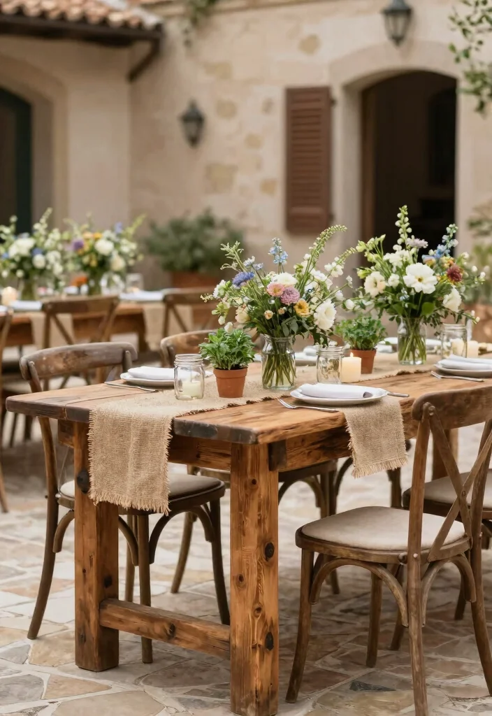 17 Italian Wedding Ideas Full Of Flavor And Elegance - 1. Rustic Wooden Details 1
