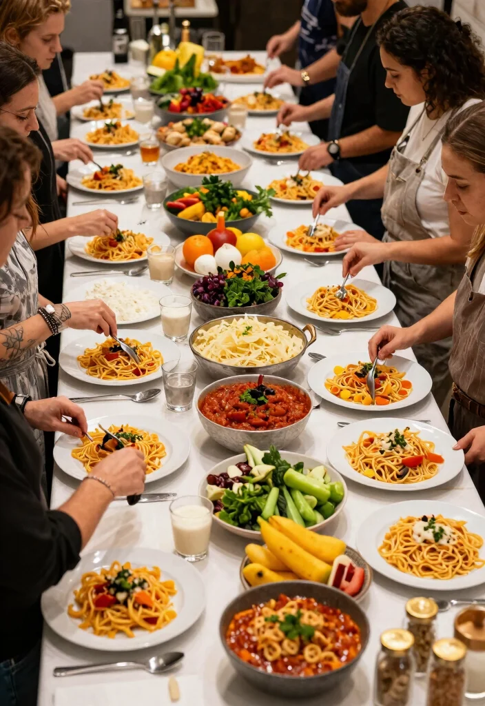 17 Italian Wedding Ideas Full Of Flavor And Elegance - 10. Interactive Food Stations 1