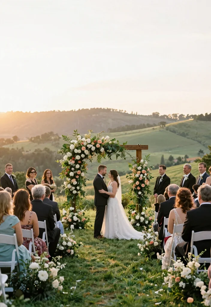 17 Italian Wedding Ideas Full Of Flavor And Elegance - 14. Stunning Backdrops for Photos 1