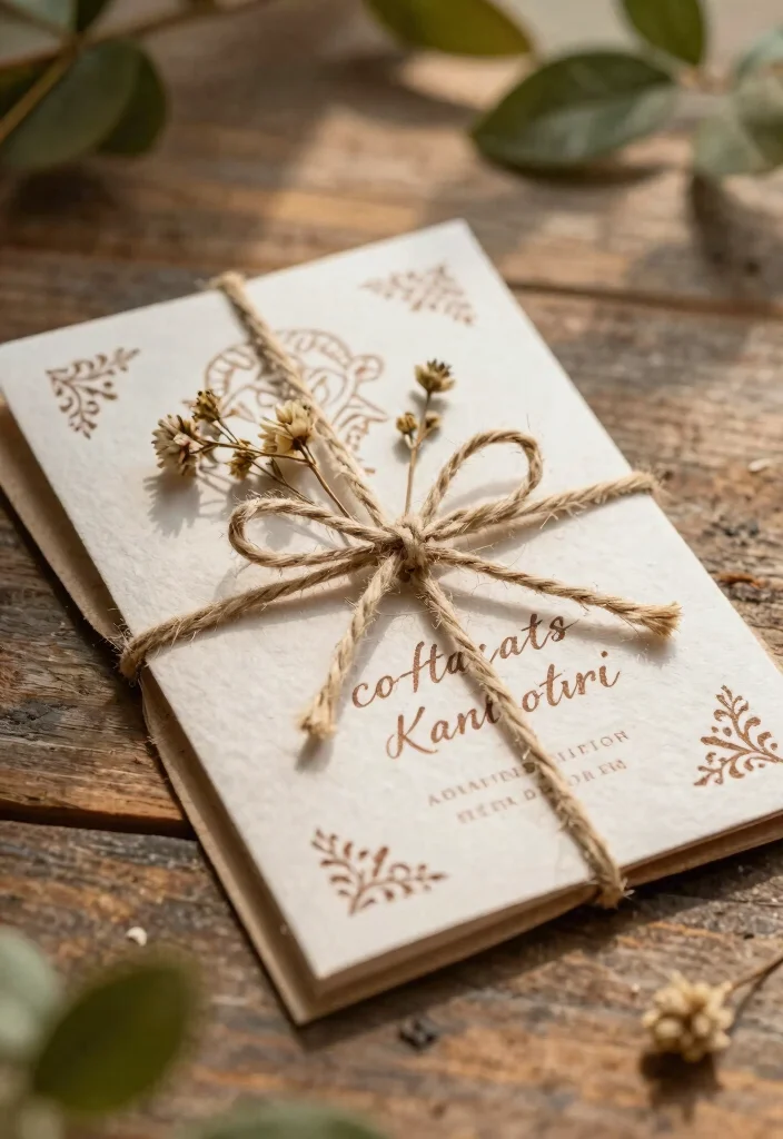 17 Kankotri Decoration Ideas That Feel Elegant - 1. Eco-Friendly Handmade Kankotri 1