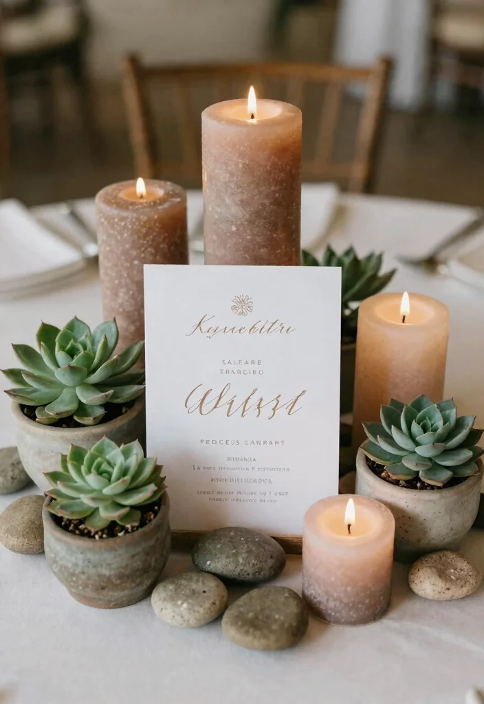 17 Kankotri Decoration Ideas That Feel Elegant - 5. Natural Centerpieces Featuring Kankotri 1