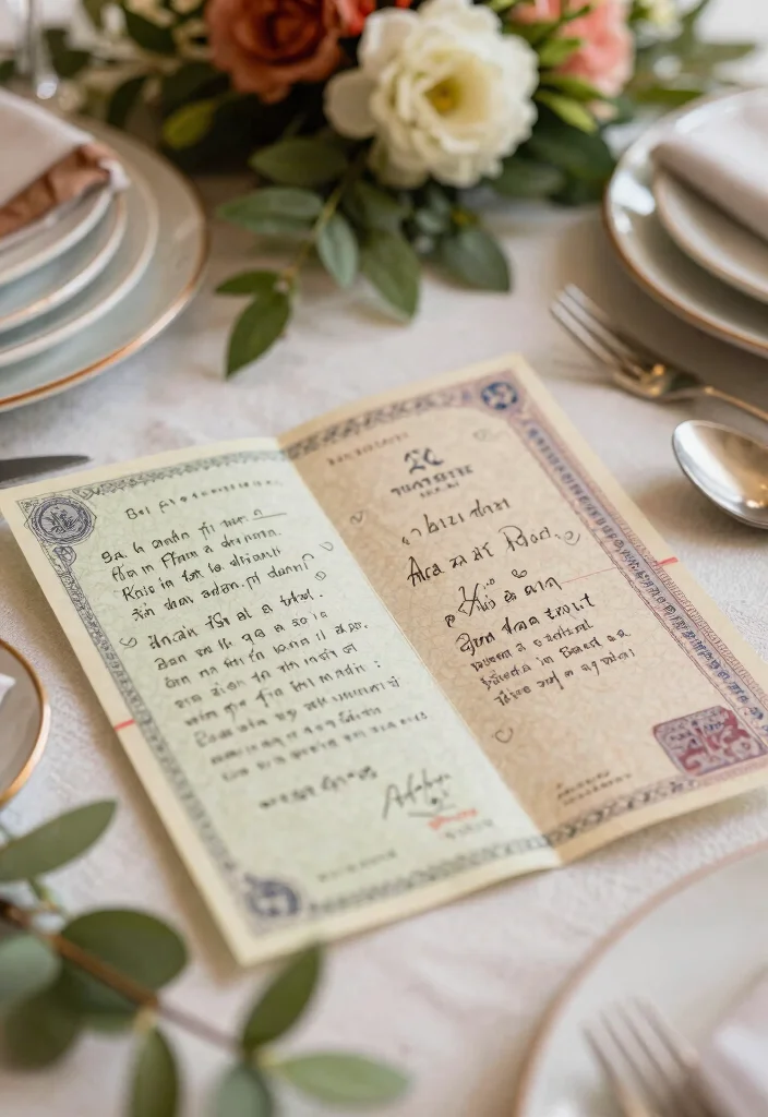 17 Kankotri Decoration Ideas That Feel Elegant - 9. Personalized Kankotri Notes 1