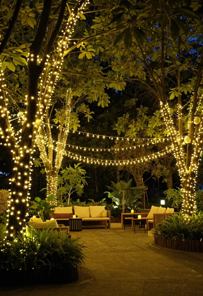 17 Proposal Decor Ideas That Feel Romantic And Unique - 5. String Lights 1