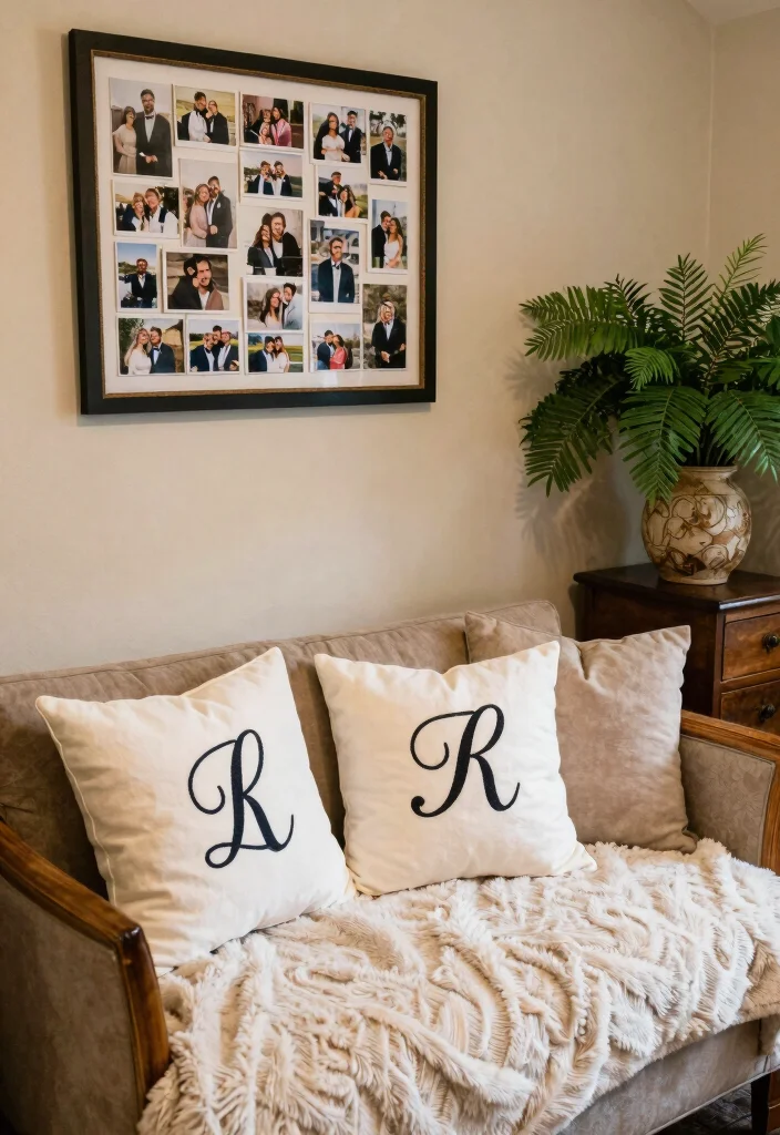17 Proposal Decor Ideas That Feel Romantic And Unique - 8. Personalized Decor 1