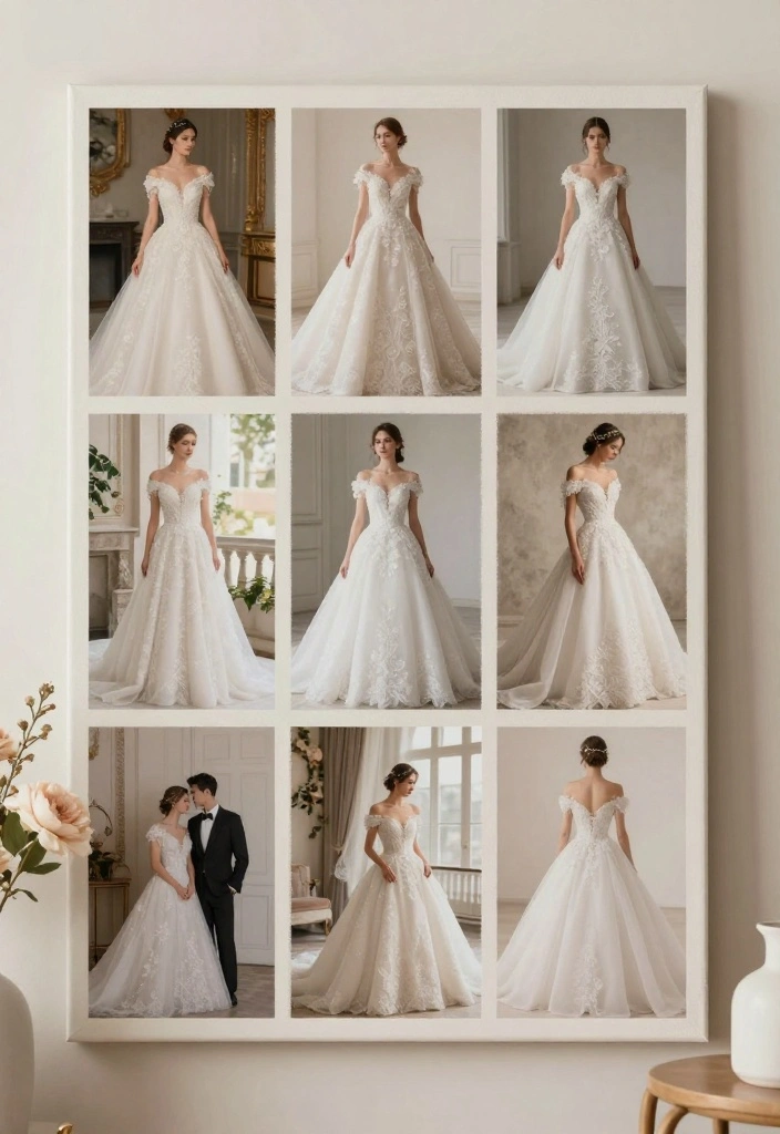 17 Repurposed Wedding Dress Ideas That Keep Memories Alive - 17. Inspiring Collage 1