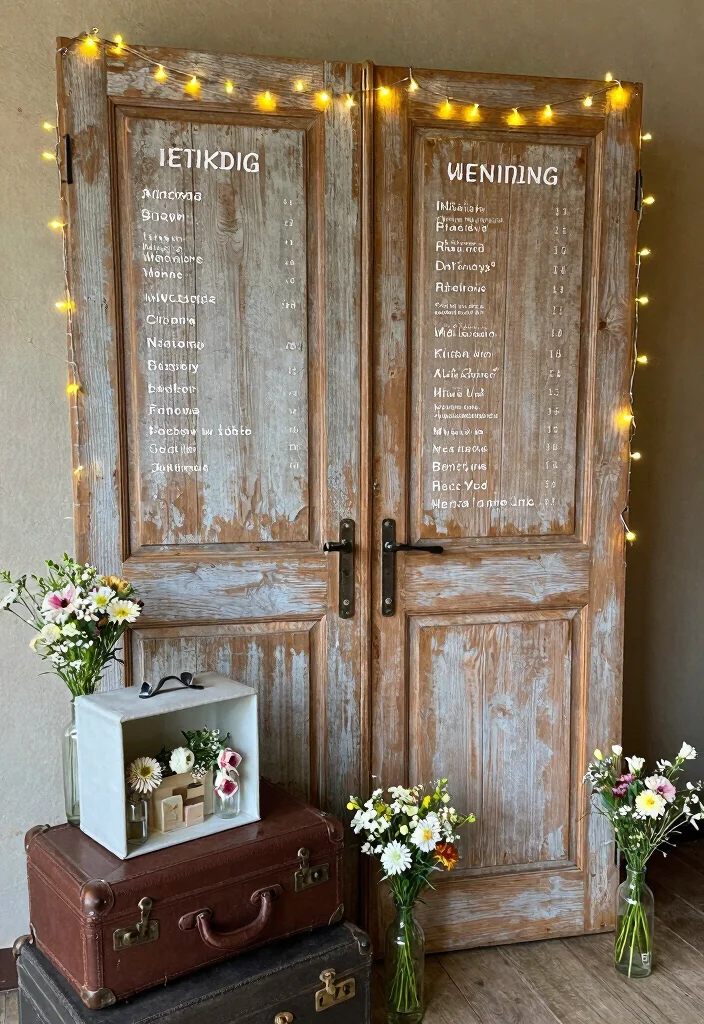 17 Wedding Decor Ideas on a Budget That Still Look Luxe - 5. Upcycled Decor 1