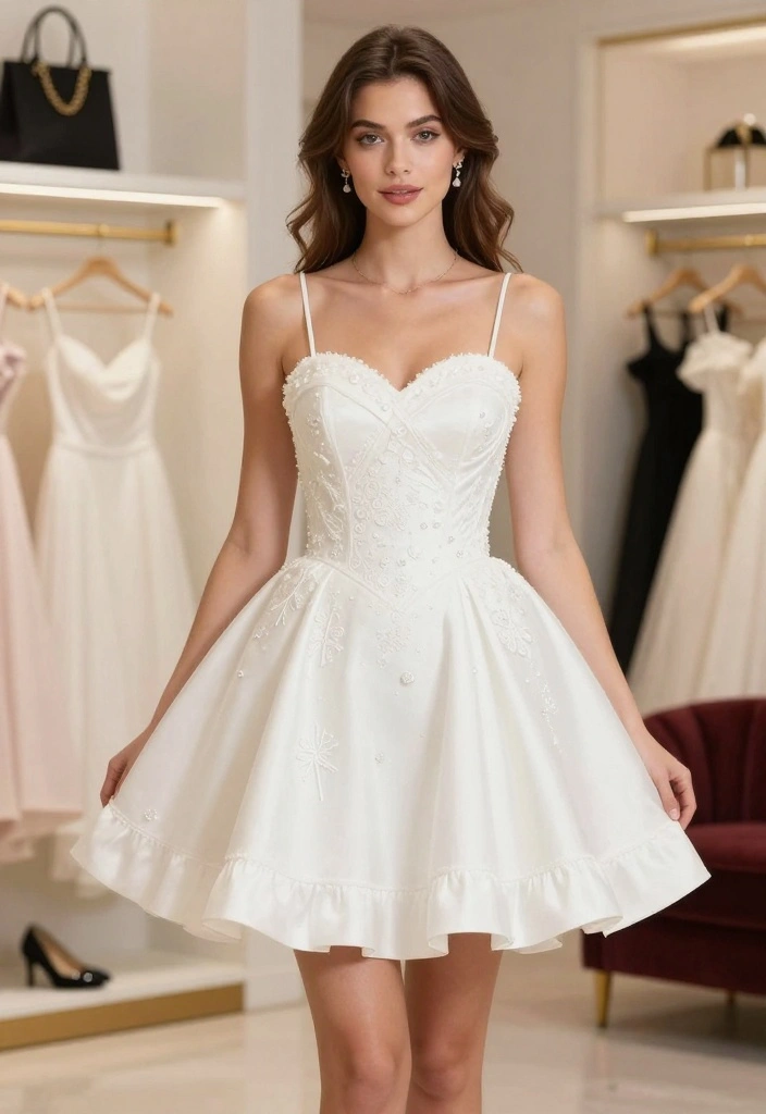 17 Wedding Dress Ideas That Inspire Every Bride - 13. Short and Sweet 1