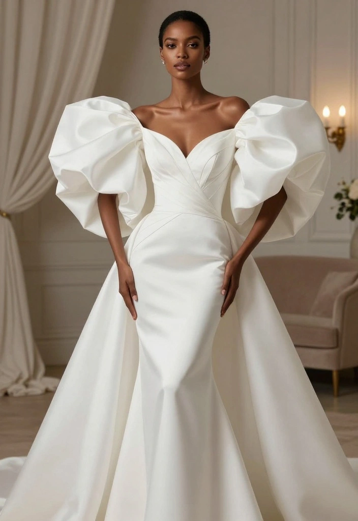 17 Wedding Dress Ideas That Inspire Every Bride - 15. Statement Sleeves 1