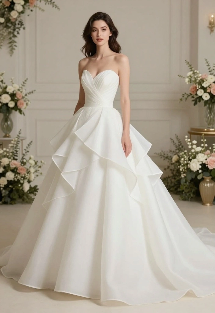 17 Wedding Dress Ideas That Inspire Every Bride - 16. Layered Skirts 1