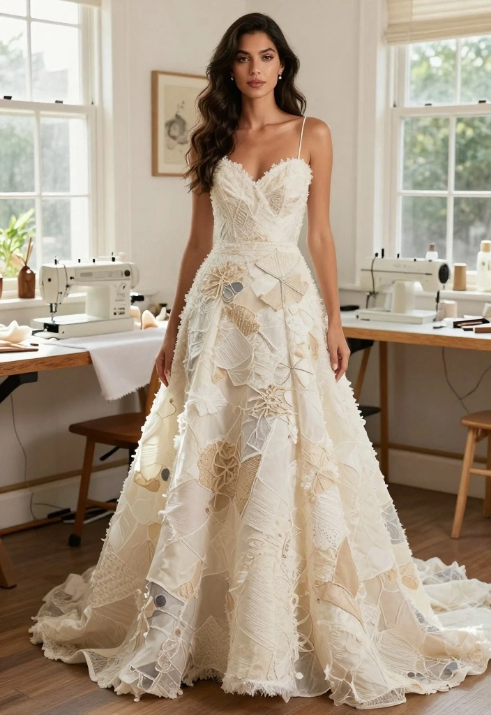 17 Wedding Dress Ideas That Inspire Every Bride - 5. Upcycled Glam 1