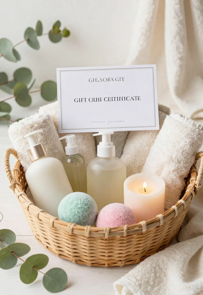 18 Bride to Be Gift Ideas That Feel Thoughtful and Cute - 4. Spa Day Gift Certificate 1