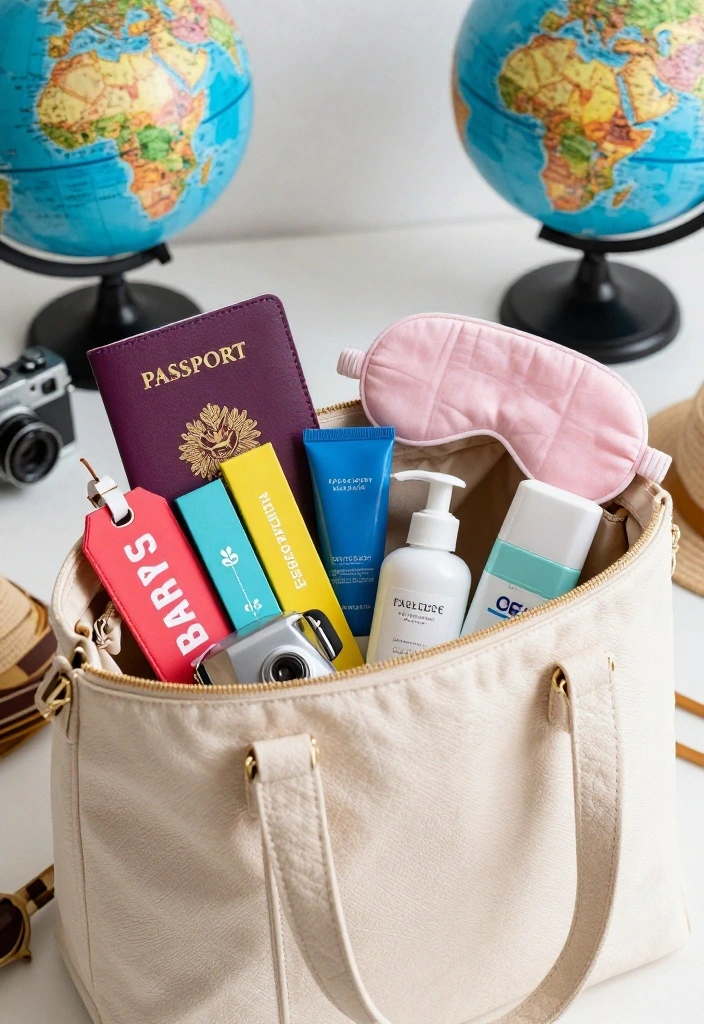 18 Bride to Be Gift Ideas That Feel Thoughtful and Cute - 7. Honeymoon Travel Essentials Kit 1