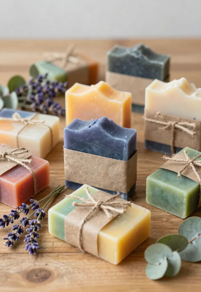 18 Bridesmaid Box Ideas That Make the Perfect Gift - 2. Handmade Organic Soaps 1