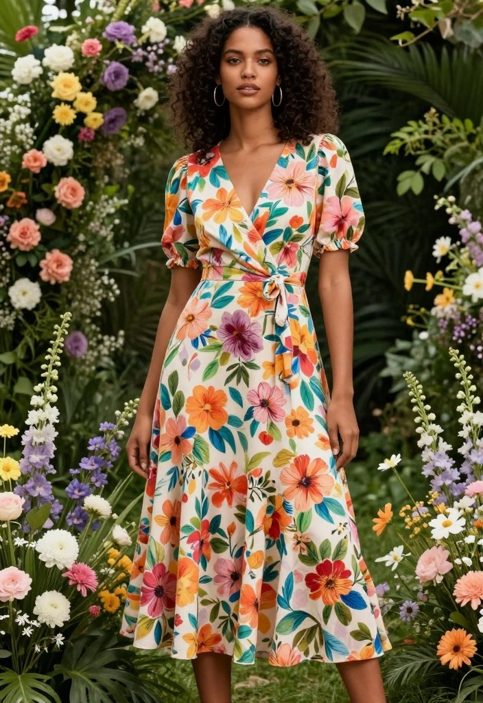 18 Bridesmaid Dress Ideas That Fit Every Theme - 9. Floral Printed Dresses 1
