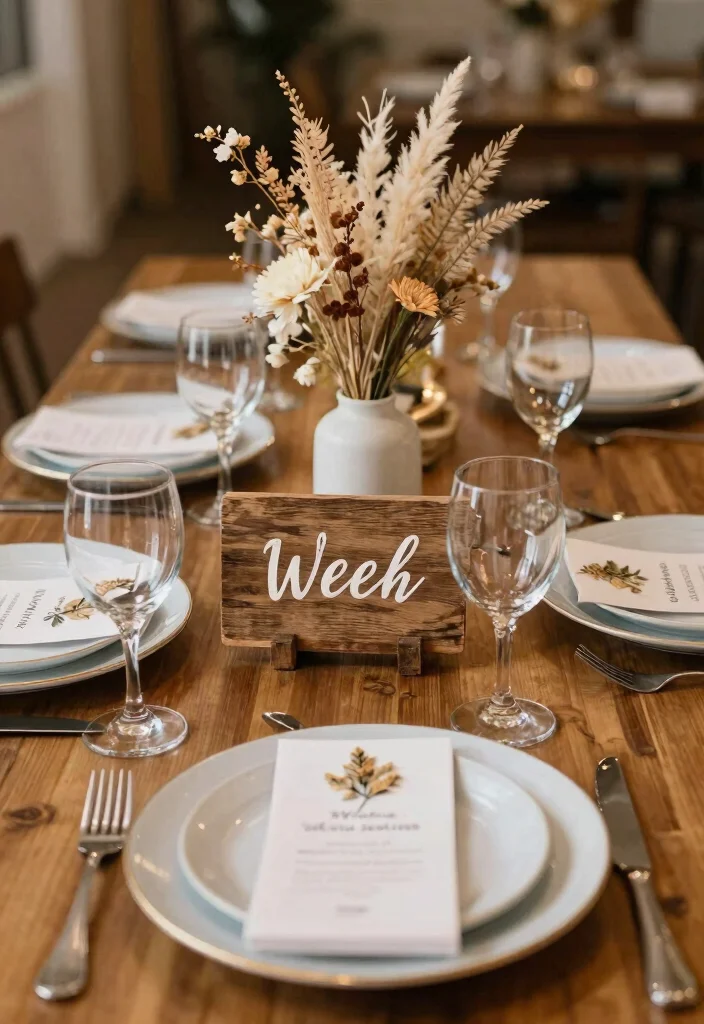 18 Christian Wedding Ideas That Feel Timeless - 15. Handcrafted Elements 1