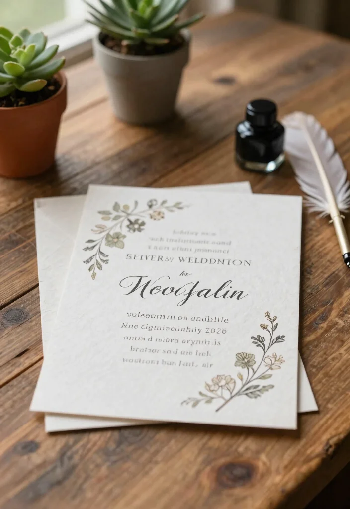 18 Christian Wedding Ideas That Feel Timeless - 3. Eco-Friendly Invitations 1
