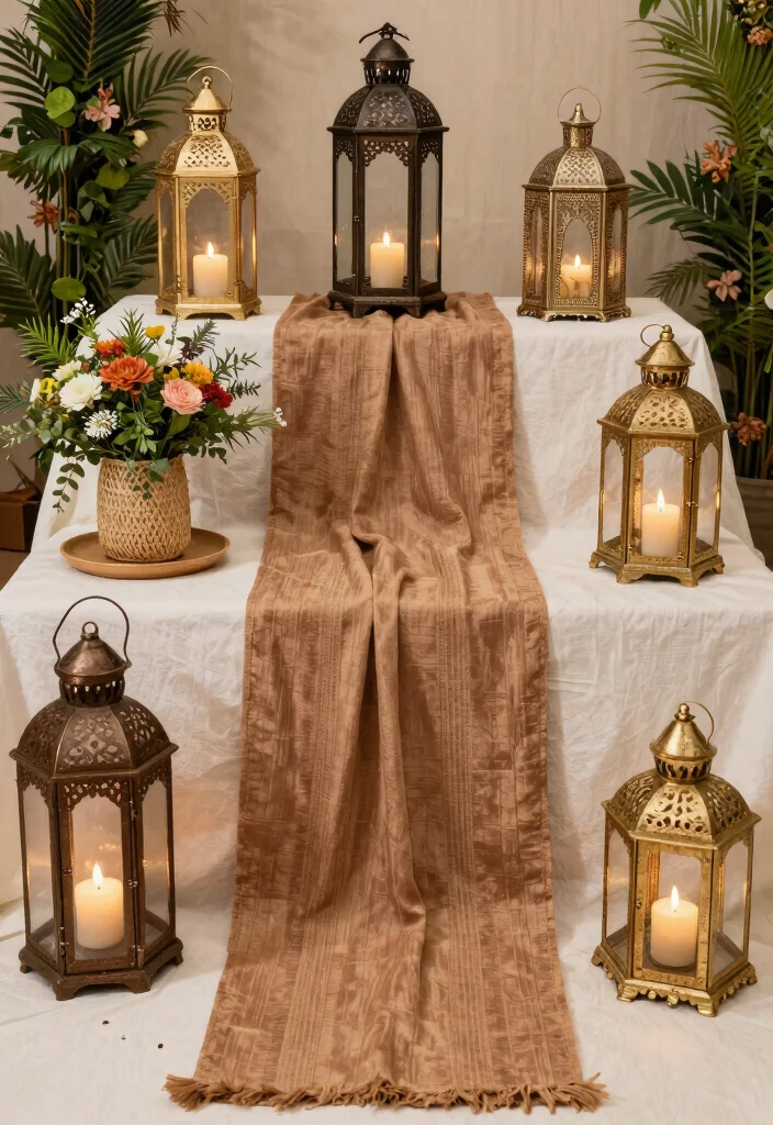 18 Eco-Friendly Sangeet Decoration Ideas That Dazzle Guests - 12. Reusable Decor Items 1