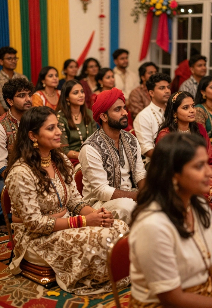 18 Eco-Friendly Sangeet Decoration Ideas That Dazzle Guests - 17. Sustainable Wedding Attire 1