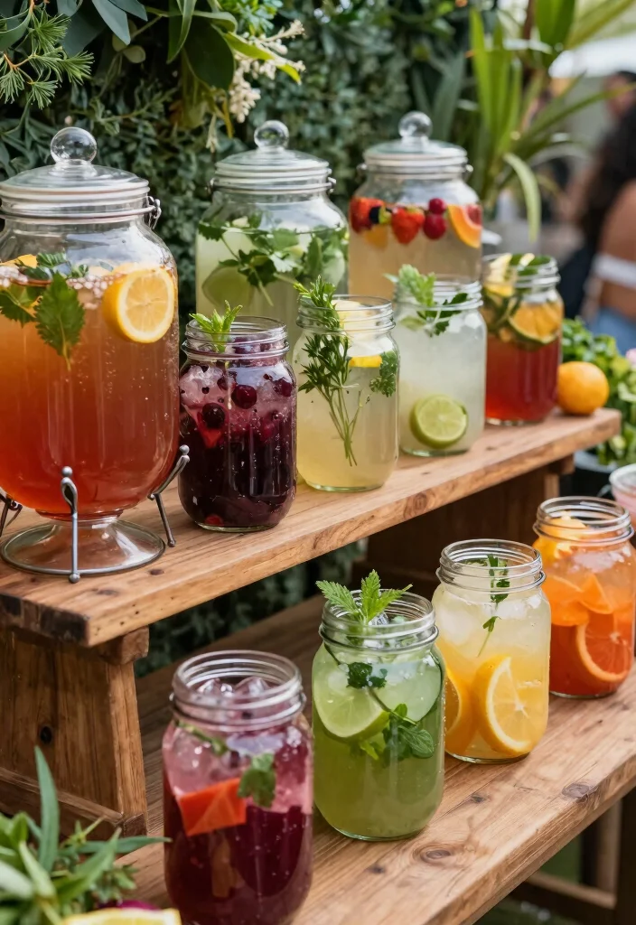 18 Eco-Friendly Sangeet Decoration Ideas That Dazzle Guests - 7. Homemade Refreshments 1