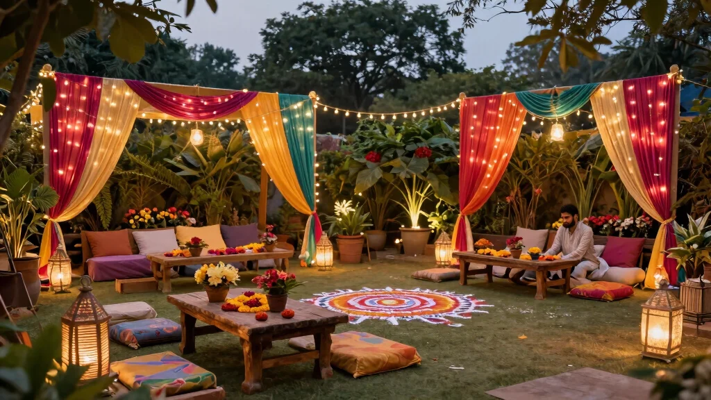 18 Eco-Friendly Sangeet Decoration Ideas That Dazzle Guests
