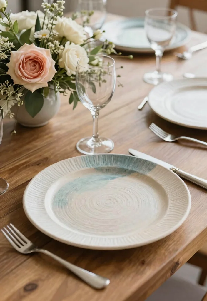 18 Engagement Plates Decoration Ideas That Look Luxurious - 18. Eco-Friendly Composite Plates 1