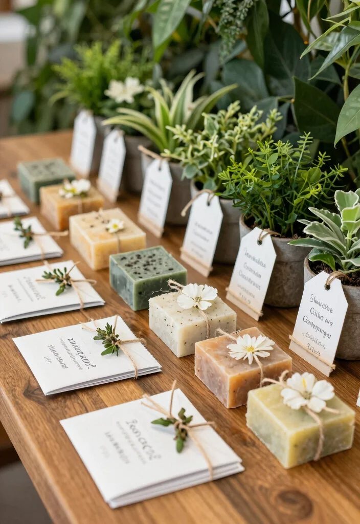 18 Garden Wedding Ideas That Feel Naturally Beautiful - 6. Eco-Friendly Favors 1