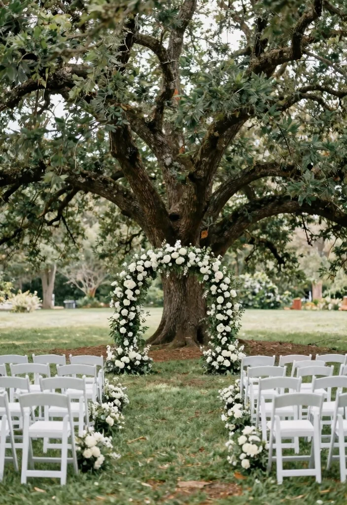 18 Garden Wedding Ideas That Feel Naturally Beautiful - 8. Outdoor Ceremony Spaces 1