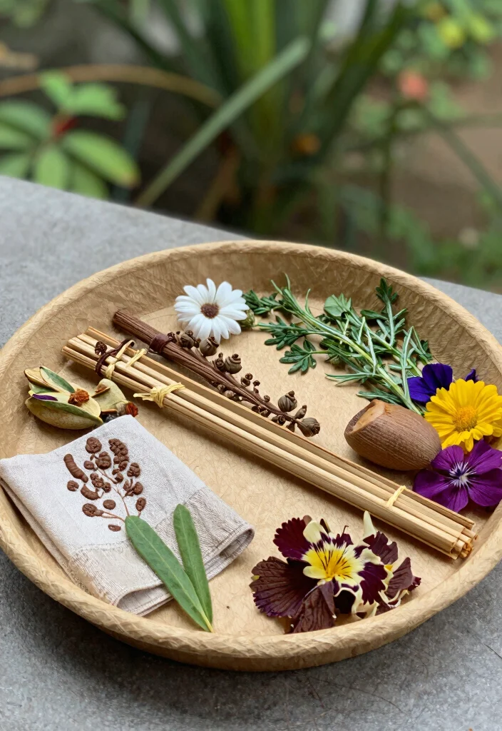 18 Mehndi Thali Decoration Ideas That Dazzle - 13. Eco-Friendly Thali 1