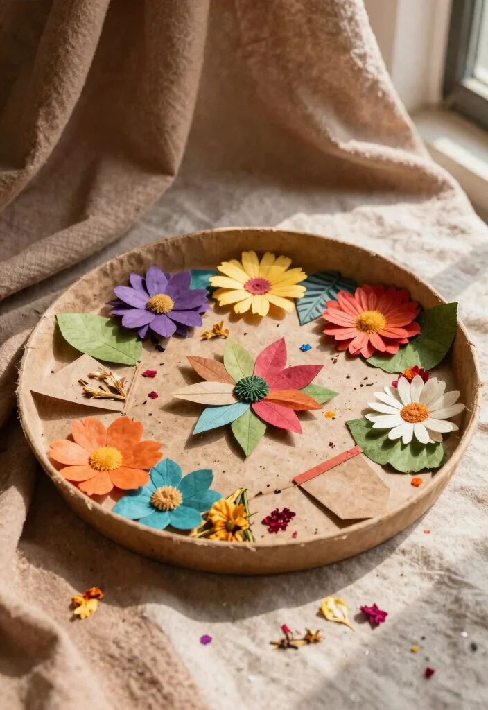 18 Mehndi Tray Decoration Ideas That Look Beautiful in Photos - 3. Bio-Degradable Decorations 1