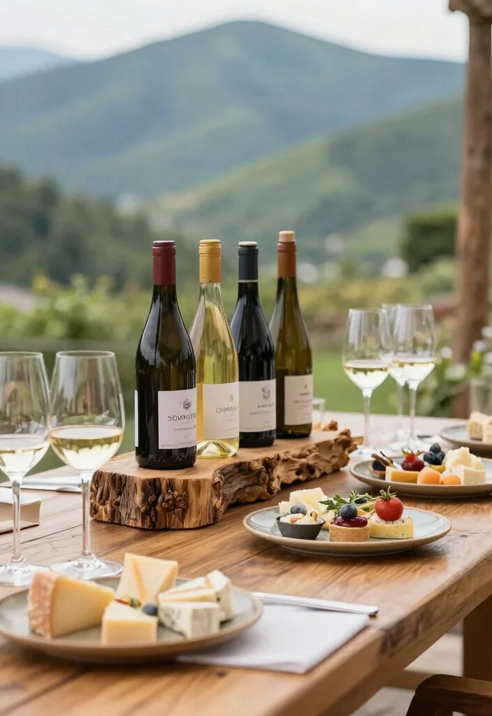 18 Mountain Wedding Ideas That Feel Peaceful And Majestic - 10. Toasting with Local Wines 1