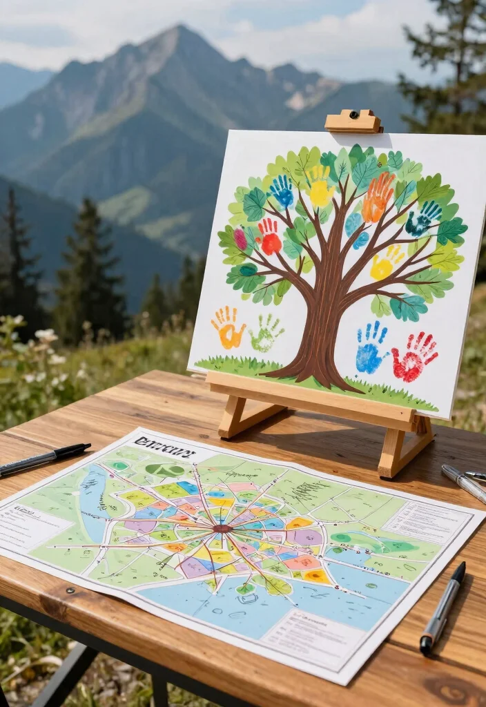 18 Mountain Wedding Ideas That Feel Peaceful And Majestic - 12. Creative Guest Book Ideas 1