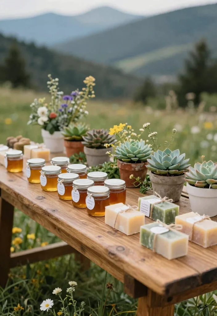 18 Mountain Wedding Ideas That Feel Peaceful And Majestic - 7. Unique Guest Favors 1