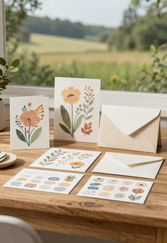 18 Nikkah Gift Ideas That Feel Thoughtful - 14. Recycled Paper Stationery Set 1