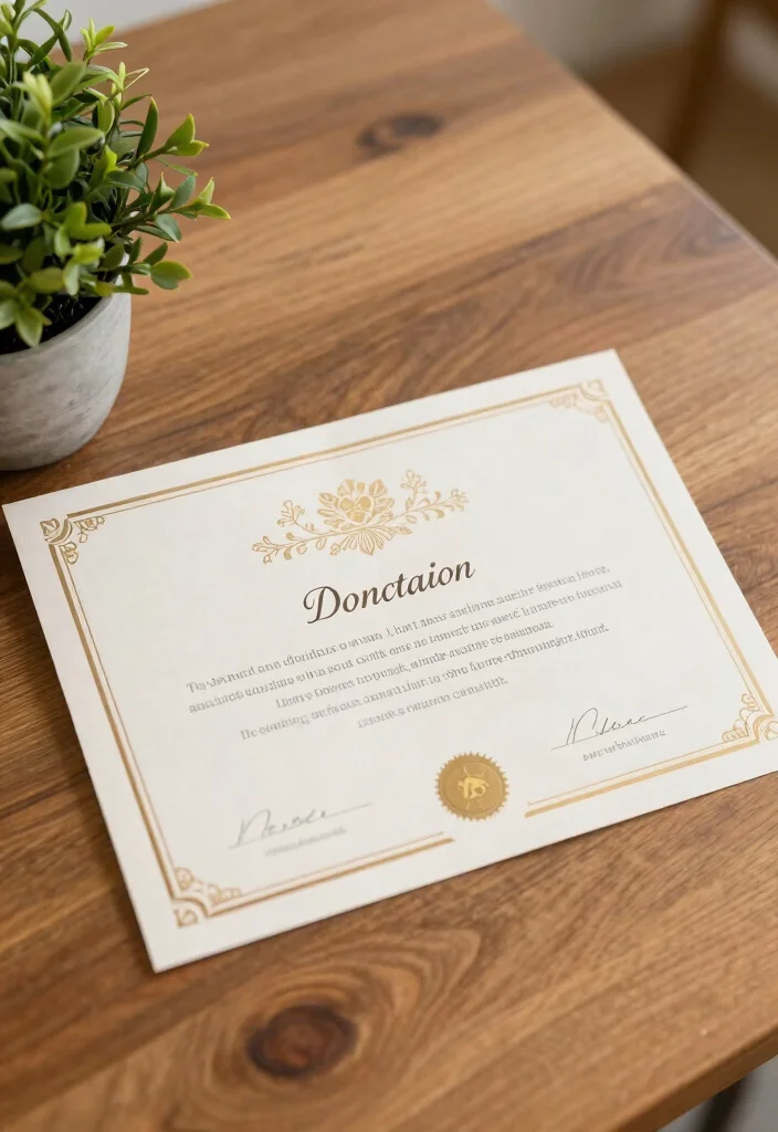 18 Nikkah Gift Ideas That Feel Thoughtful - 15. Charitable Donation in Their Name 1