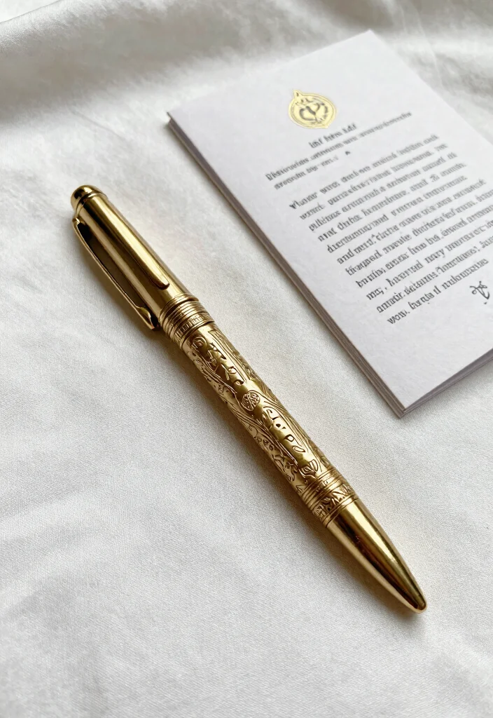 18 Nikkah Pen Decoration Ideas That Feel Elegant - 9. Cultural Symbolism 1