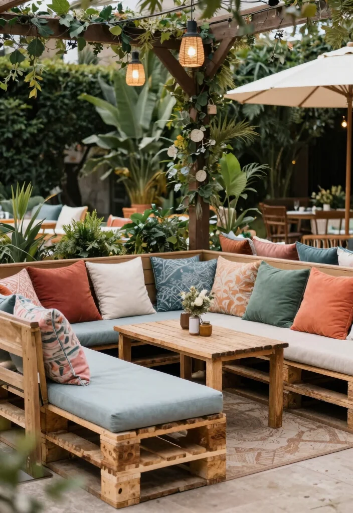 18 Pallet Wedding Ideas That Feel Rustic And Creative - 16. Pallet Bench Seating 1