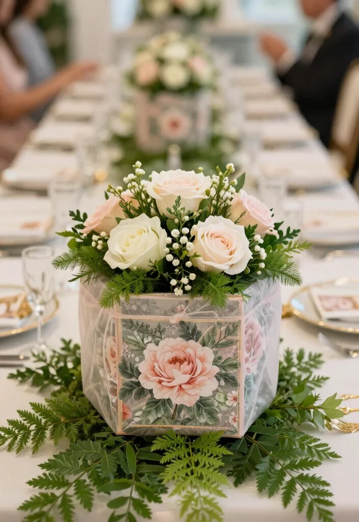 18 Quince Money Box Ideas That Look Elegant And Fun - 10. Elegant Floral Box 1