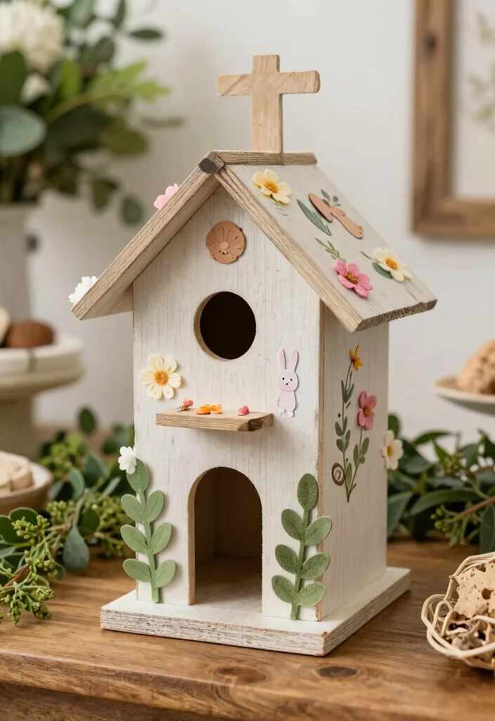 18 Quince Money Box Ideas That Look Elegant And Fun - 15. Decorative Birdhouse Box 1