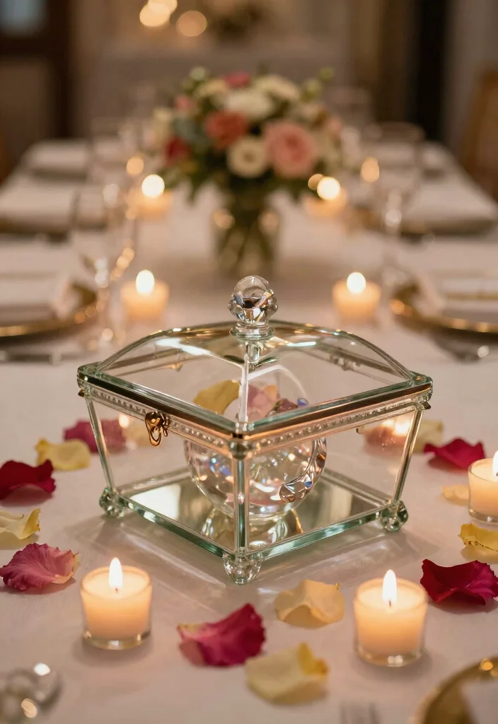 18 Quince Money Box Ideas That Look Elegant And Fun - 5. Elegant Glass Box 1