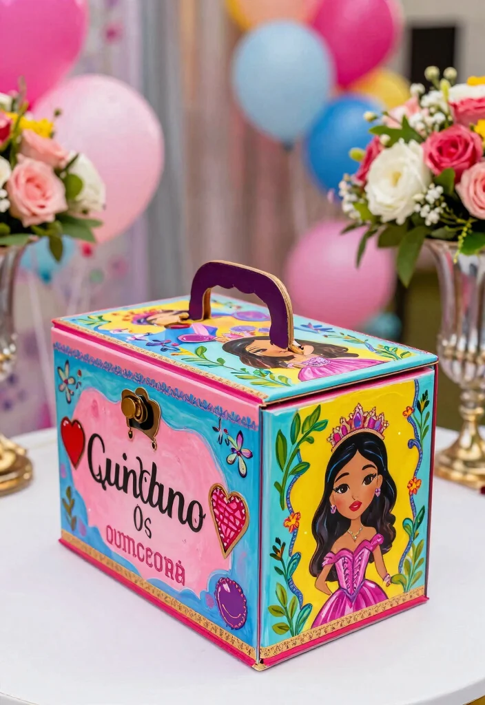18 Quince Money Box Ideas That Look Elegant And Fun - 7. Personalized Artistic Box 1