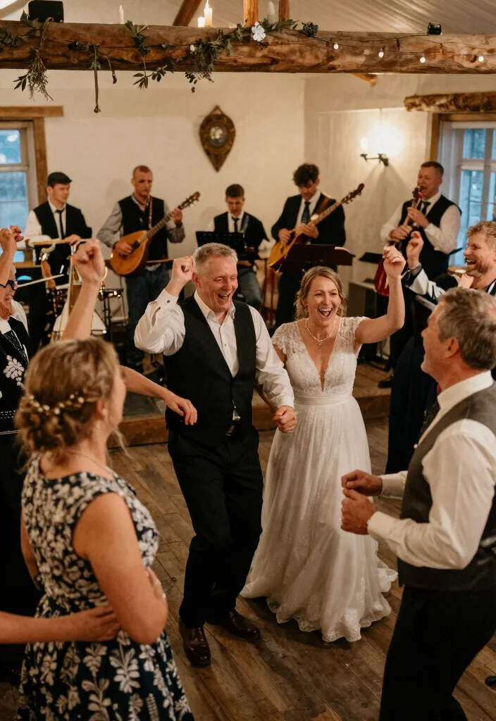 18 Viking Wedding Ideas With Ancient Romance - 14. Festive Singing and Dancing 1
