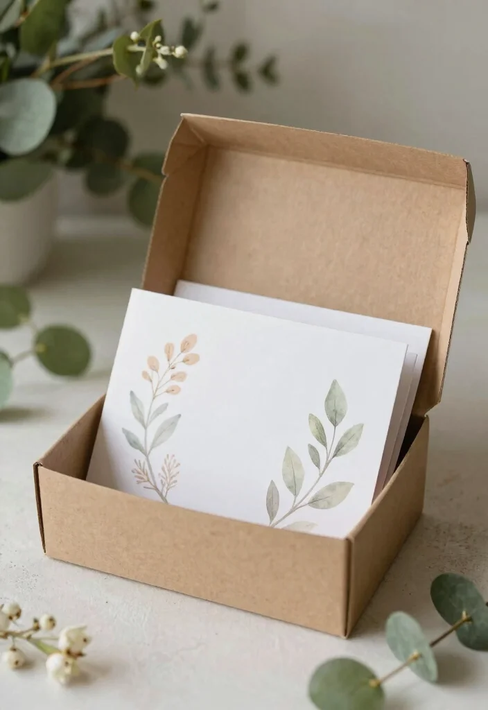 18 Wedding Card Gift Box Ideas That Add Style - 13. Biodegradable Box 1