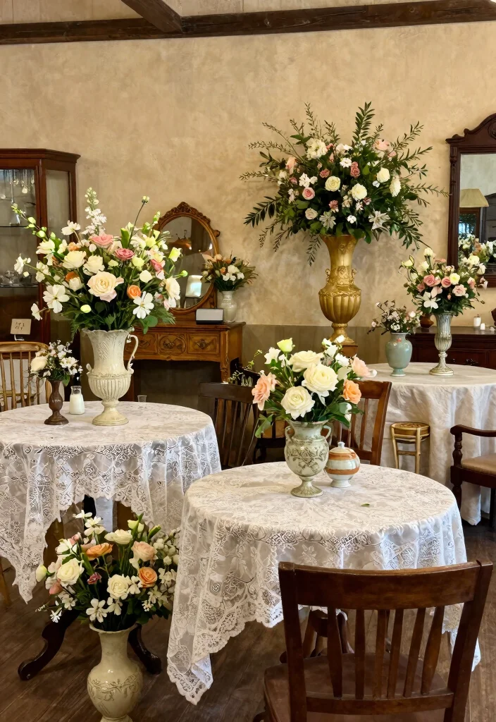18 Wedding Decor Ideas That Transform Any Venue - 15. Vintage Decor Elements 1