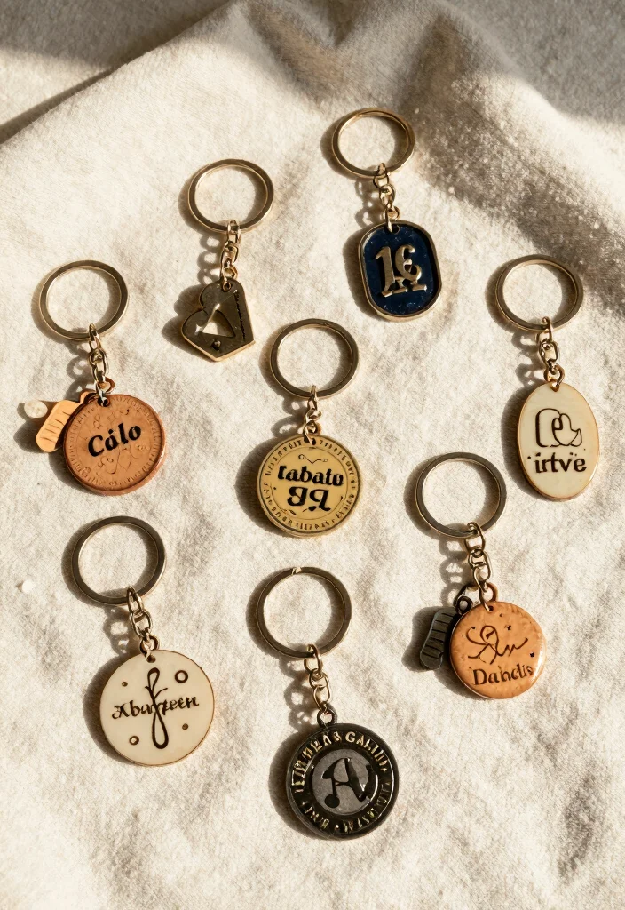18 Wedding Guest Gift Ideas Everyone Will Actually Love - 17. Personalized Keychains 1